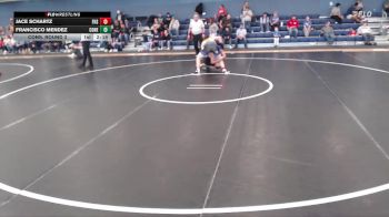 165 lbs Cons. Round 3 - Francisco Mendez, Concordia (Neb.) vs Jace Schartz, Fort Hays State