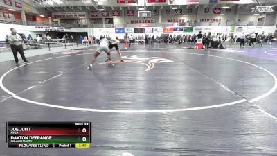 174 lbs Champ. Round 1 - Joe Juitt, Avila vs Daxton DeFrange, Oklahoma City