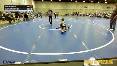 61 lbs Semifinal - Victor Urquijo, Regulators 9U 2 vs Easton McMahon, Shootbox 9U