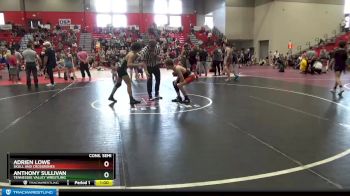 120 lbs Cons. Semi - Adrien Lowe, Skull And Crossbones vs Anthony Sullivan, Tennessee Valley Wrestling