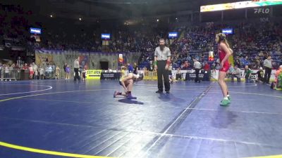 95 lbs Consy 3 - Elle Anderson, Mt. Lebanon vs McKenzie Hodak, Youngsville