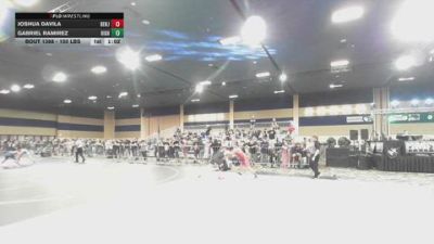 150 lbs Round Of 64 - Joshua Davila, Benjamin Brawlers vs Gabriel Ramirez, High Desert WC