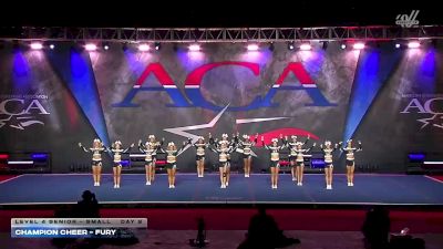 Champion Cheer - Fury [2026 L4 Senior - Small Day 2] 2026 ACA Grand Nationals