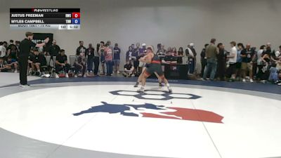 79 kg Cons. Sub-rd Of 64 - Justus Freeman, Rattler Wrestling Club vs Myles Campbell, The Best Wrestler