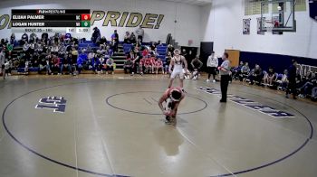 160 lbs Champ. Round 1 - Elijah Palmer, New Castle vs Logan Hunter, Norwin