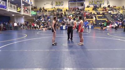 130 lbs Consy 2 - Giada Pitzarella, Peters Township vs Arianna Gonzalez, New Castle