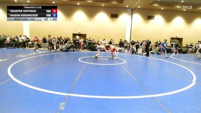 100 lbs Quarters - Shaefer Hoffman, Pennsylvania vs Mason Keessecker, Pennsylvania