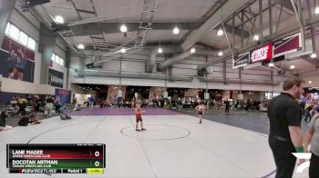 83 lbs Cons. Round 2 - Lane Magee, Amped Wrestling Club vs Docotah Artman, Texans Wrestling Club