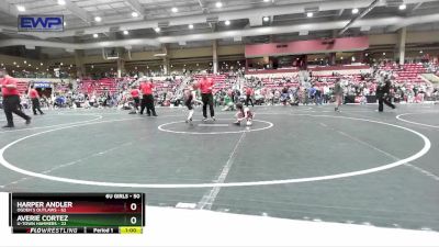 50 lbs Quarterfinal - Harper Andler, Ogden`s Outlaws vs Averie Cortez, U-Town Hammers