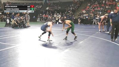 106 lbs Round Of 32 - Julian Bigueur, Chaparral (SS) vs Aiden Talavera, Reedley (CS)