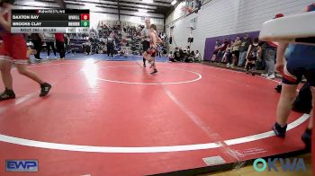 60 lbs Consolation - Daxton Ray, Division Bell Wrestling vs Brooks Clay, Skiatook Youth Wrestling