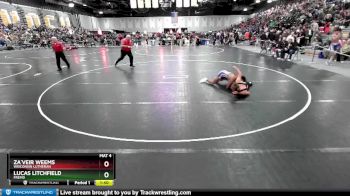 150 lbs Champ. Round 1 - Za`veir Weems, Wisconsin Lutheran vs Lucas Litchfield, Fremd