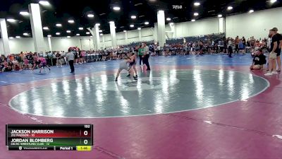 132 lbs Round 4 (10 Team) - Jackson Harrison, 212 Madison vs Jordan Blomberg, Celtic Wrestling Club