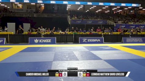 Camden Michael Miller vs Leonidas Matthew David Loveless 2026 Pan Kids Jiu-Jitsu IBJJF Championship