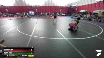 165 lbs Round 3 (16 Team) - AJ Pontier, Indianola vs Tony Wei, Waukee Warriors
