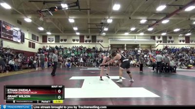 220 lbs Round 1 - Grant Wilson, Solon vs Ethan Swehla, New Hampton/Turkey Valley