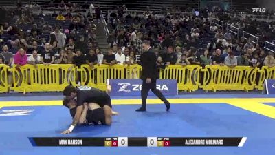 Alexandre Molinaro vs Max Hanson 2025 Pan IBJJF Jiu-Jitsu No-Gi Championship