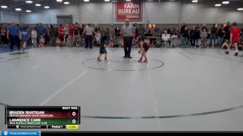 49 lbs Champ. Round 2 - Braden Rhatigan, Reston Herndon Youth Wrestling vs Lawrence Carr, Wild Buffalo Wrestling Club