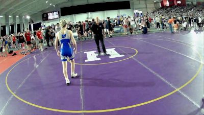 106 lbs Cons. Round 3 - Nathan Dillingham, Braves Wrestling vs Caleb Snyder, Ohio