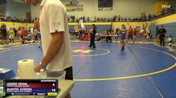 97 lbs Quarterfinal - Jagger Vrana, Wichita Training Center vs Quentin Jackson, SlyFox Wrestling Academy