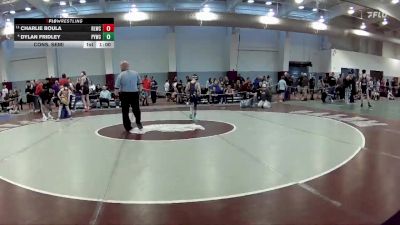 63 lbs Cons. Semi - Dylan Fridley, Powhatan Youth Wrestling Club vs Charlie Boula, Red Lion Wrestling Club