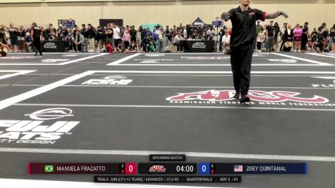 Manuela Frazatto vs Zoey Quintanal 2025 ADCC Orlando Open/Youth Trials