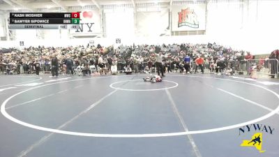 56 lbs Semifinal - Sawyer Sipowicz, Olde North Wrestling Academy vs Kash Moshier, Misfits Wrestling Club