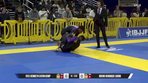 Breno Henrique Liboni vs Kyle Kenneth Eaton Kemp 2025 Pan IBJJF Jiu-Jitsu No-Gi Championship