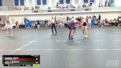 185-210 lbs Semifinal - Gabriel Ortiz, Eagle Empire vs Jake Clements, Poseidon