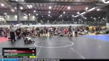 55 lbs Round 5 (8 Team) - Holden Byers, HANOVER HAWKEYE/RIVER CITY WC vs Benex Velasco, VB FIGHTHOUSE