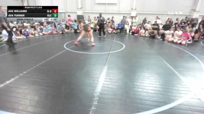 142 lbs Semifinal - Ava Williams, PA West Black - G vs Ava Turner, Valkyrie Girls WC - G
