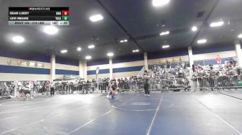 215 lbs Round Of 64 - Sean Luedy, Knights WC vs Levi Means, Yucaipa Thunder WC