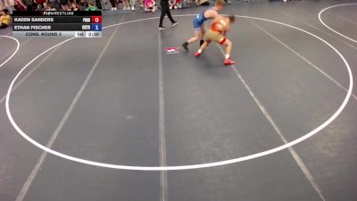 165 lbs Cons. Round 3 - Kaden Sanders, Pinnacle vs Ethan Fischer, Grynd