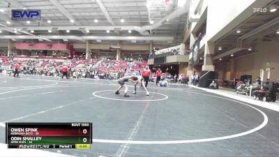 70 lbs Cons. Round 4 - Owen Spink, Nebraska Boyz vs Odin Smalley, Open Mats