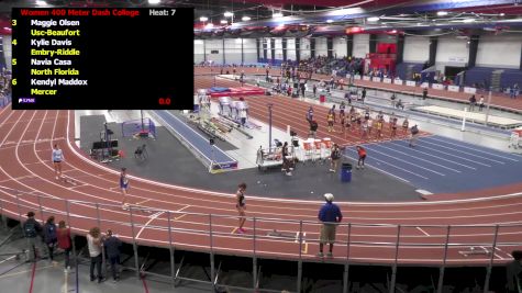 Women's 400m, Finals 7