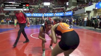 145 lbs 2nd Place Match - Luisa Rivera-Rosas, Darkhorse Wrestling Club vs Carmelia Horn, Remnant Wrestling Club