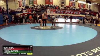 190 lbs Quarterfinal - Michela Clifford, Columbia City vs Jaiah Oneal, Brownsburg