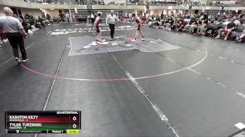 127 lbs Quarterfinals (8 Team) - Tyler Turzinski, Shakopee vs Kashton Kilty, Marshfield