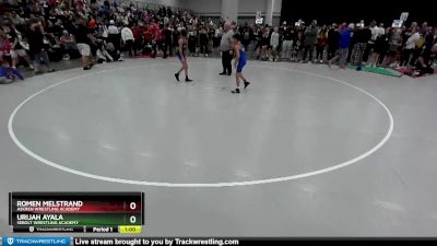 78 lbs Champ. Round 2 - Romen Melstrand, Askren Wrestling Academy vs Urijah Ayala, Sebolt Wrestling Academy