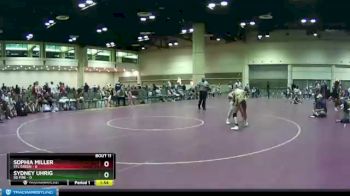 107 lbs Round 3 (10 Team) - Sophia Miller, STL Green vs Sydney Uhrig, SD Fire