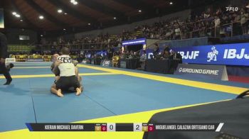 Kieran Michael Davern vs Miguelangel Calazan Ortegano Car 2026 IBJJF European NoGi