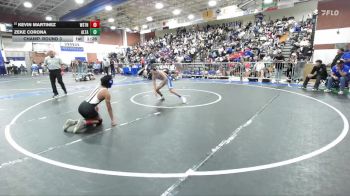 106 lbs Champ. Round 3 - Zeke Corona, Alta Loma vs Kevin Martinez, Western