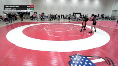 132 lbs 1st Place Match - Cooper Lang, Massachusetts vs Antonio Flores, Fond Du Lac High School Wrestling