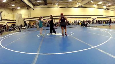 180 lbs Quarterfinal - Fevin Coleman, Davenport University vs Gabriella Allen, Alma Collage