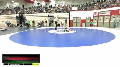 56 lbs Quarterfinal - Colton Heriges, Contenders Wrestling Academy vs Braxton Creekmore, SHELBYVILLE