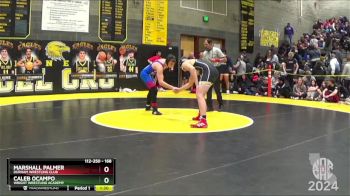 168 lbs Champ. Round 2 - Caleb Ocampo, Wright Wrestling Academy vs Marshall Palmer, Durham Wrestling Club