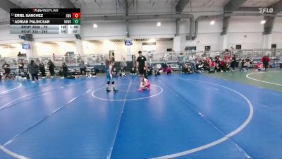 70 lbs Cons. Round 3 - Adrian Palincsar, NB Elite Wrestling Club vs Eriel Sanchez, Sentinels Wrestling Academy