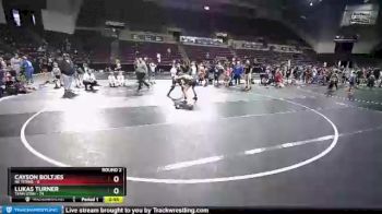 130 lbs Round 2 (10 Team) - Lukas Turner, Team Utah vs Cayson Boltjes, NE Titans