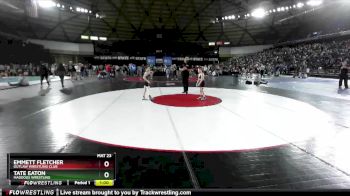 59 lbs Quarterfinal - Tate Eaton, Maddogs Wrestling vs Emmett Fletcher, Outlaw Wrestling Club