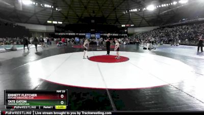 59 lbs Quarterfinal - Tate Eaton, Maddogs Wrestling vs Emmett Fletcher, Outlaw Wrestling Club